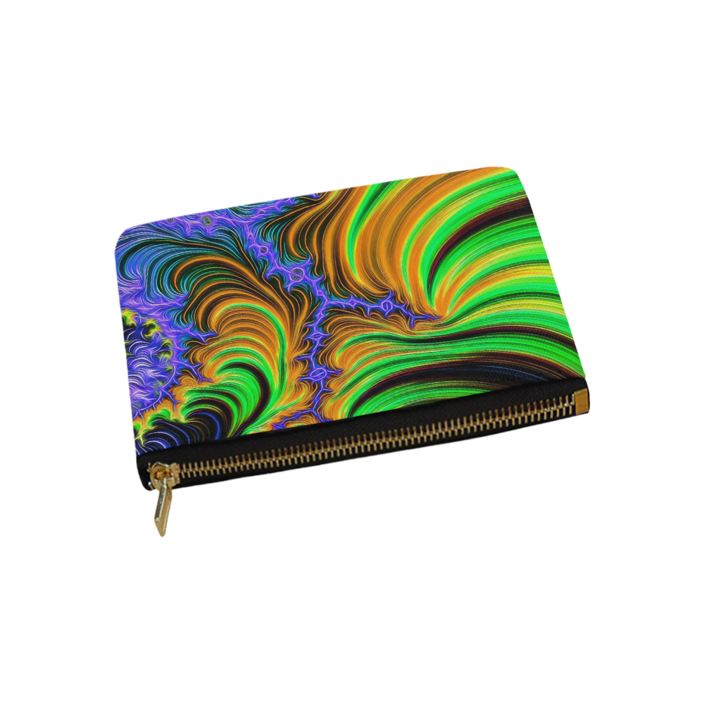 gorgeous Fractal 176 C by JamColors Carry-All Pouch 9.5''x6''