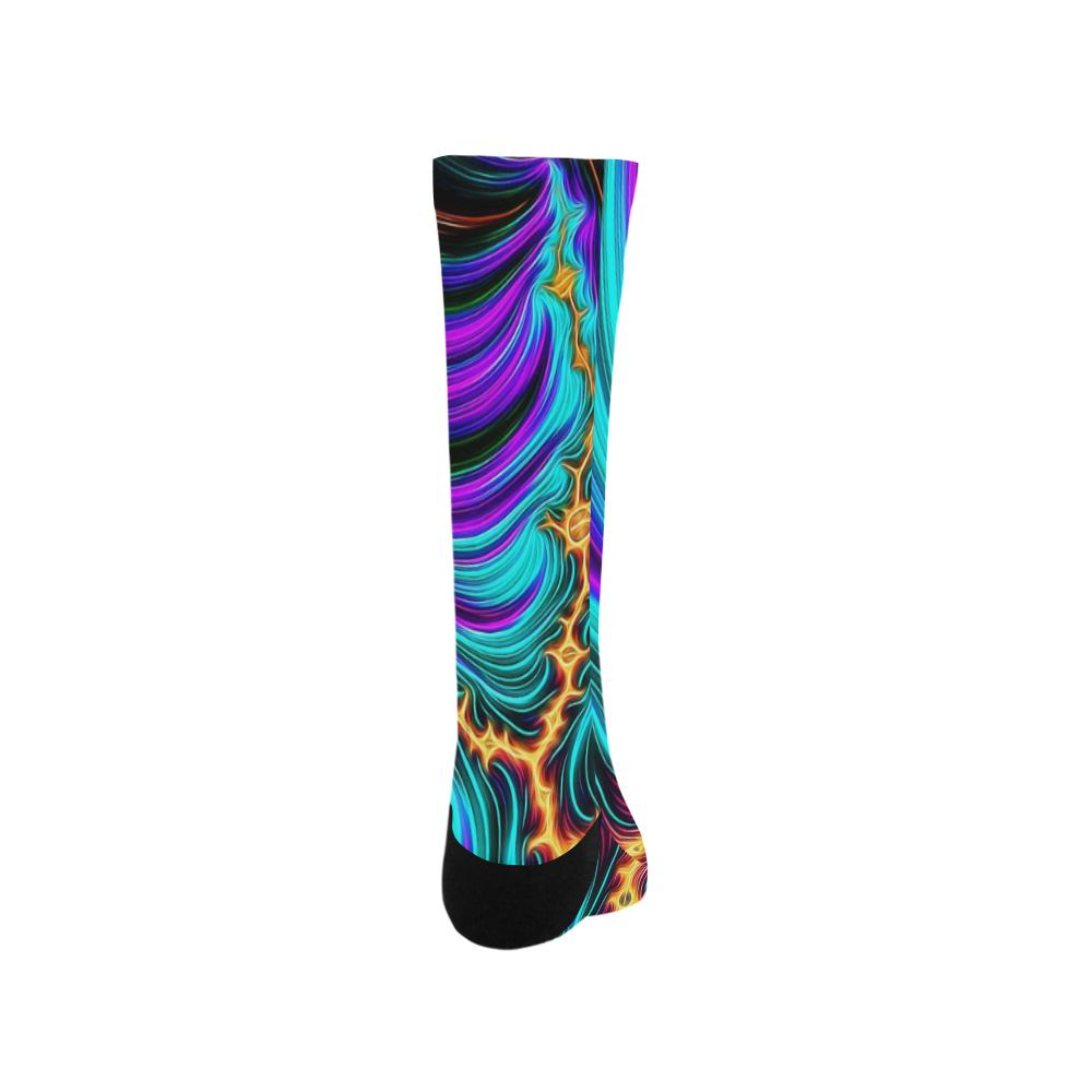 gorgeous Fractal 176 A by JamColors Trouser Socks