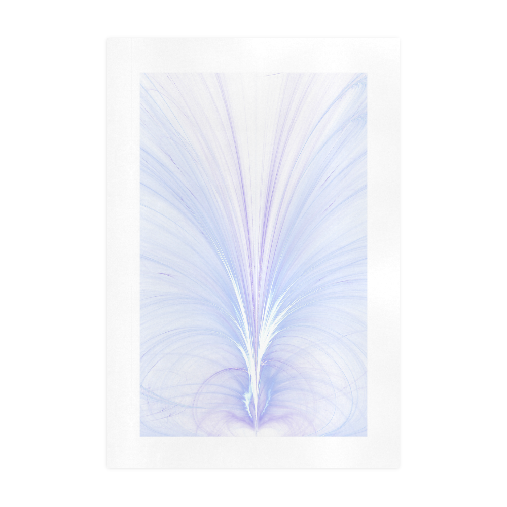 Winter flower petal Art Print 19‘’x28‘’