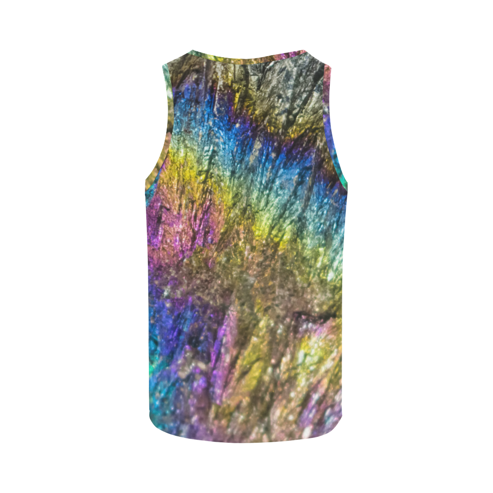 Colorful stone texture All Over Print Tank Top for Men (Model T43)
