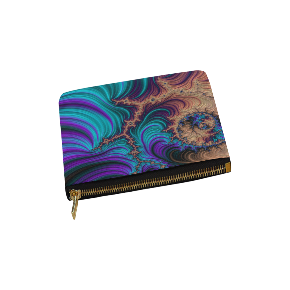 gorgeous Fractal 177 B by JamColors Carry-All Pouch 6''x5''