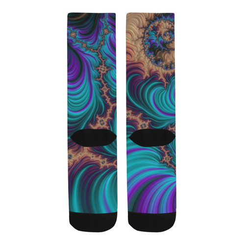 gorgeous Fractal 177 B by JamColors Trouser Socks