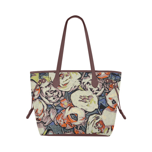 Floral Art Studio 28216B Clover Canvas Tote Bag (Model 1661)