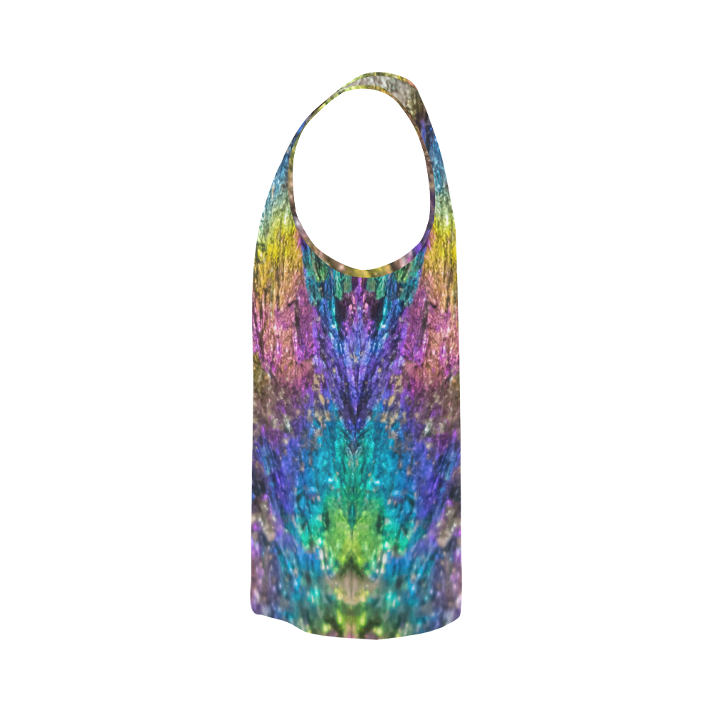 Colorful stone texture All Over Print Tank Top for Men (Model T43)
