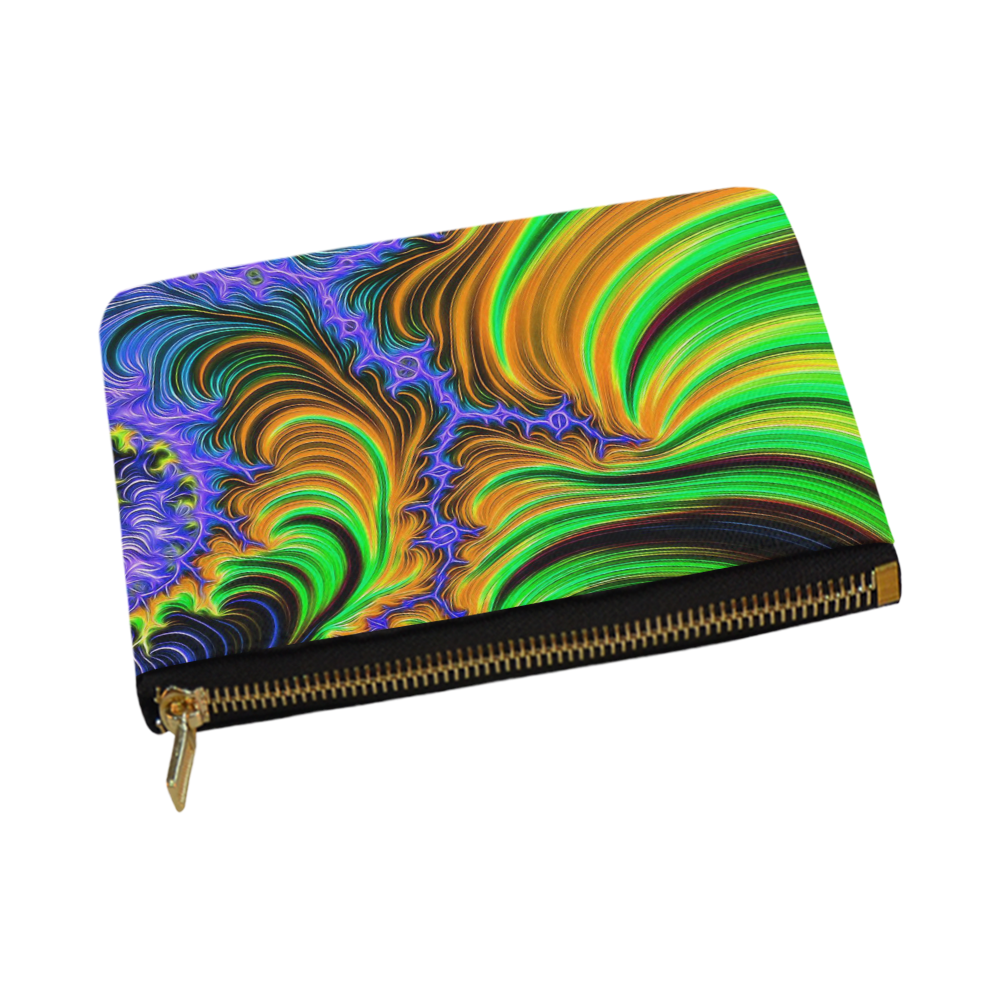 gorgeous Fractal 176 C by JamColors Carry-All Pouch 12.5''x8.5''