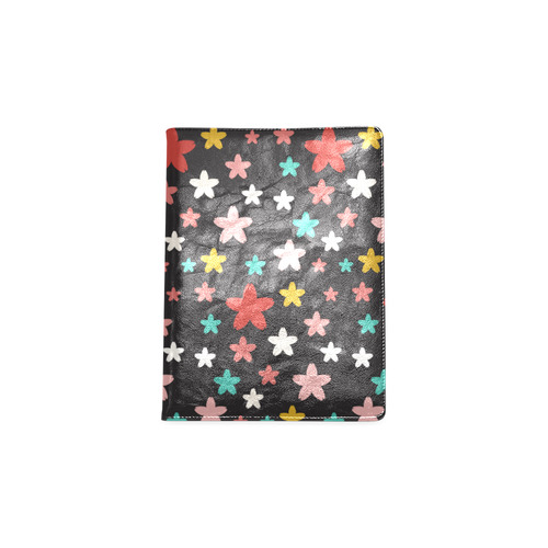 Symmetric Star Flowers Custom NoteBook B5