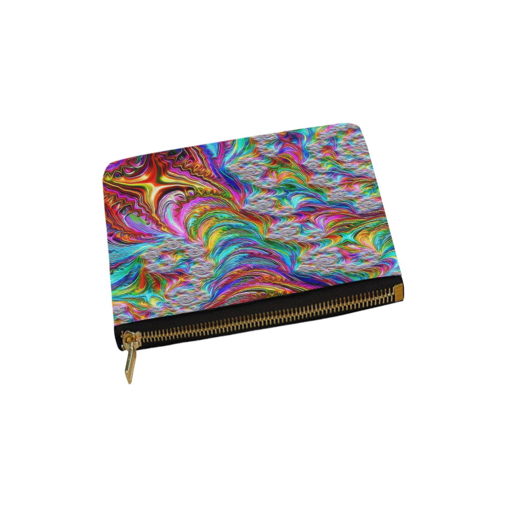 gorgeous Fractal 175 C by JamColors Carry-All Pouch 6''x5''