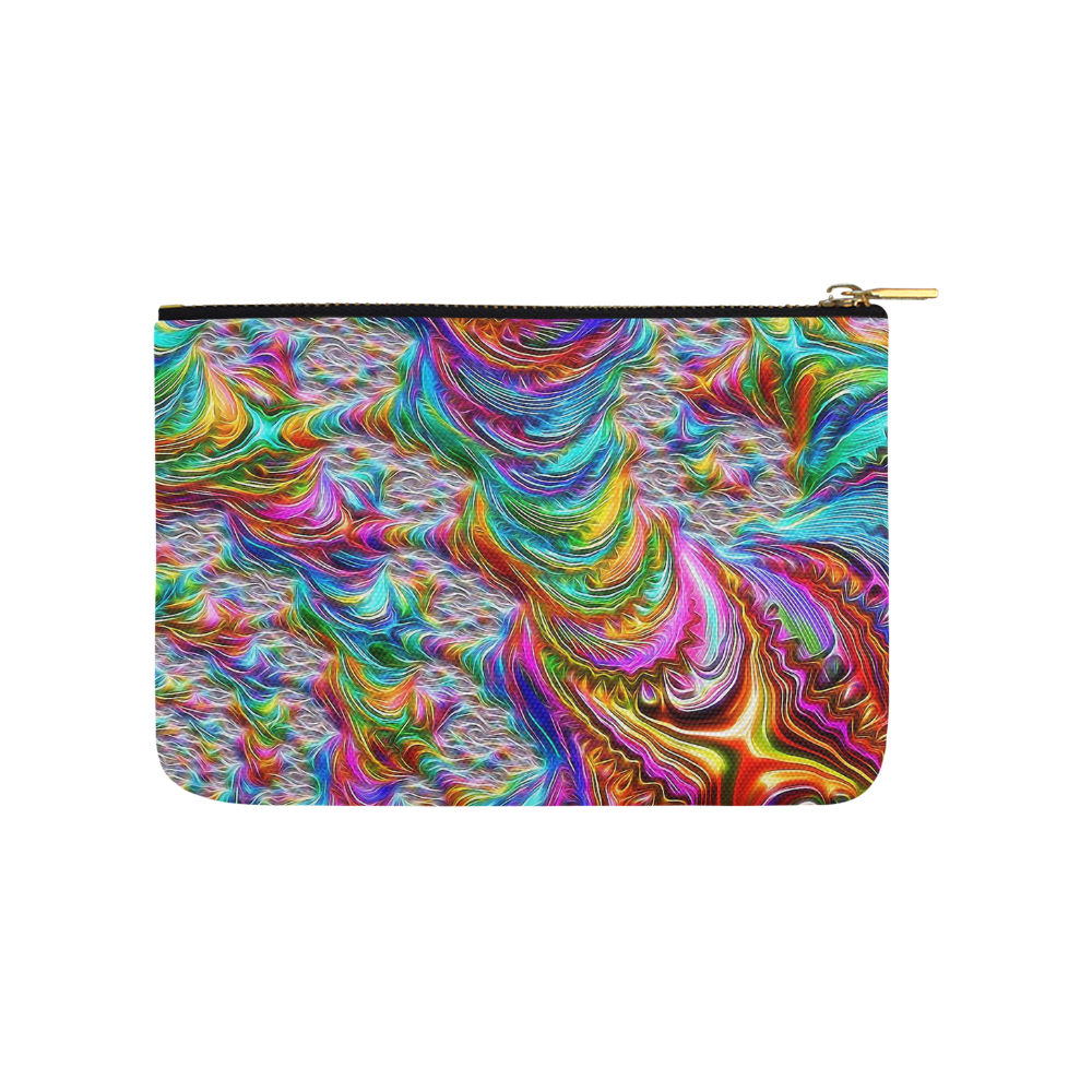 gorgeous Fractal 175 C by JamColors Carry-All Pouch 9.5''x6''