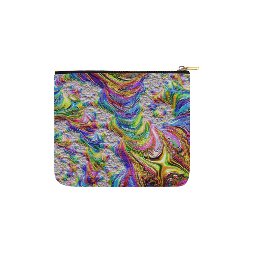 gorgeous Fractal 175 B by JamColors Carry-All Pouch 6''x5''