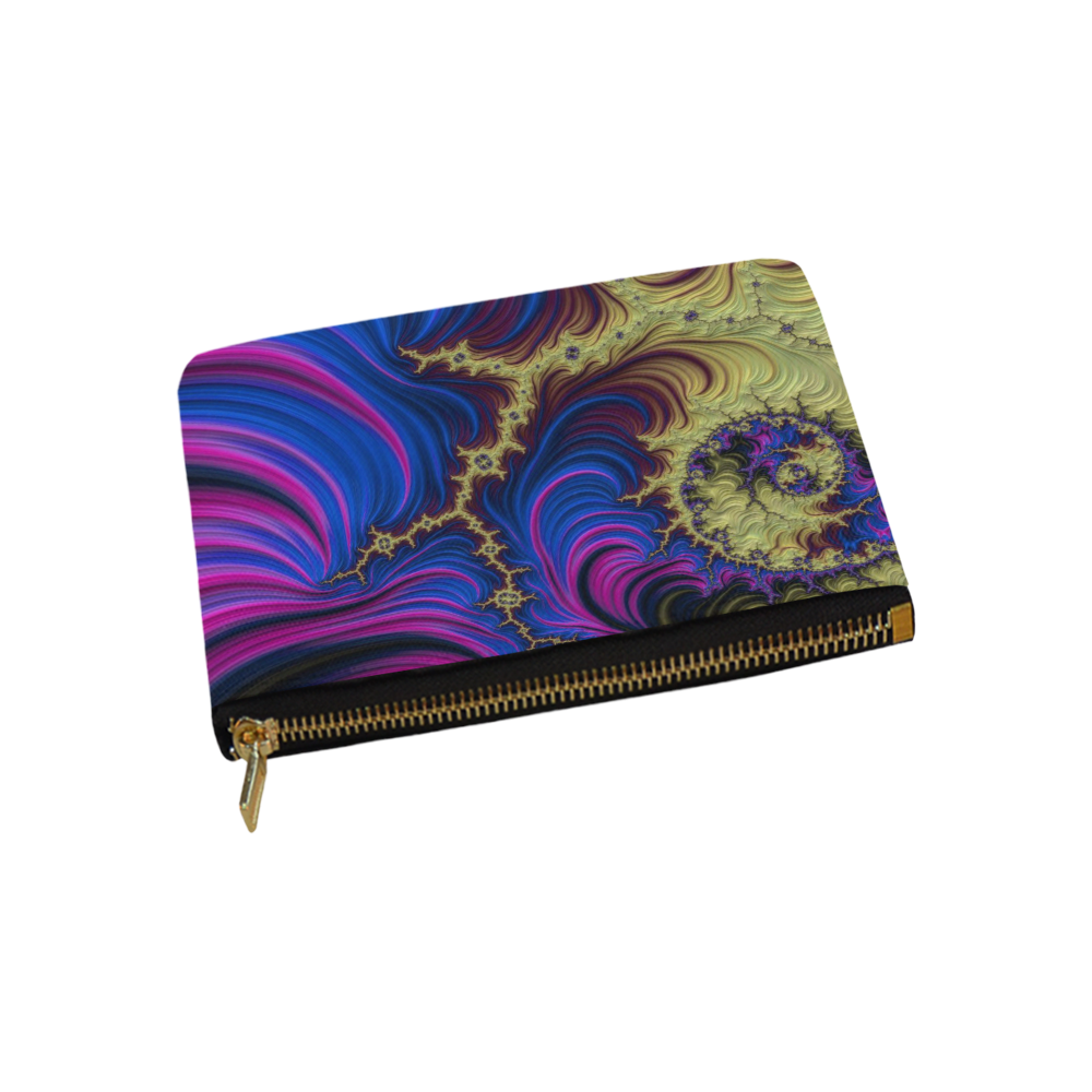 gorgeous Fractal 177 C by JamColors Carry-All Pouch 9.5''x6''