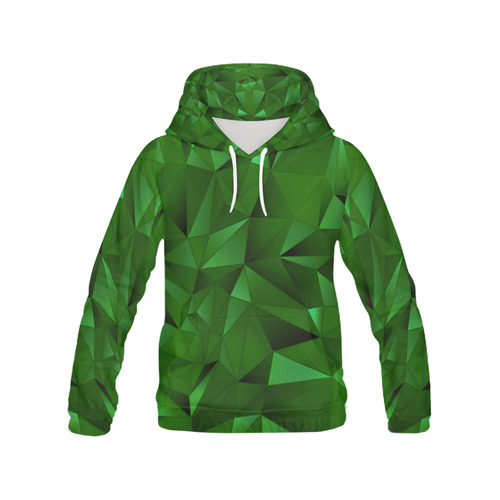 Emerald All Over Print Hoodie for Men (USA Size) (Model H13)