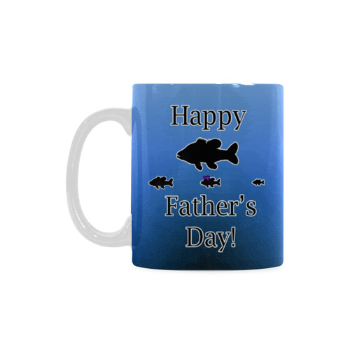 Father's Day Fish White Mug(11OZ)