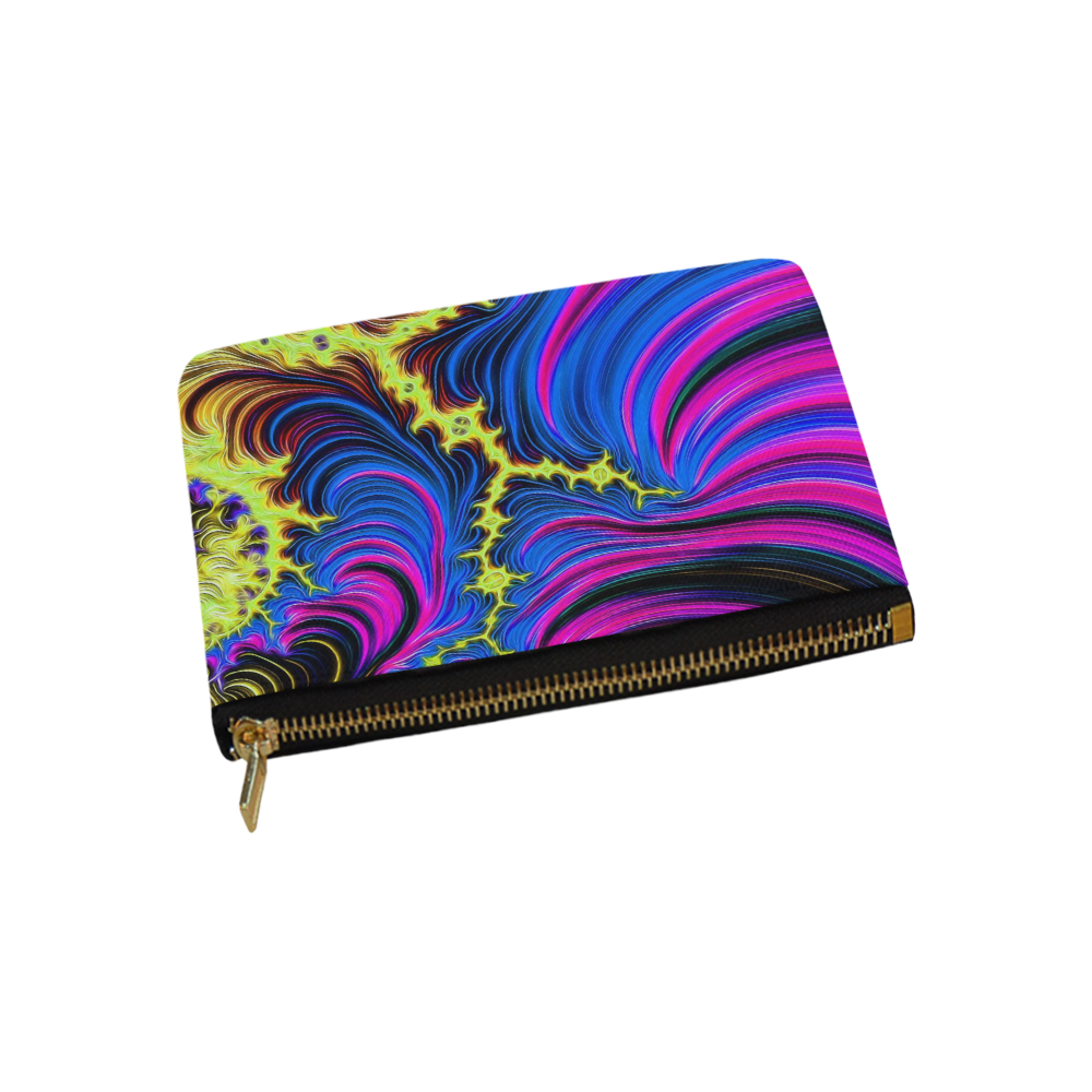 gorgeous Fractal 176 B by JamColors Carry-All Pouch 9.5''x6''