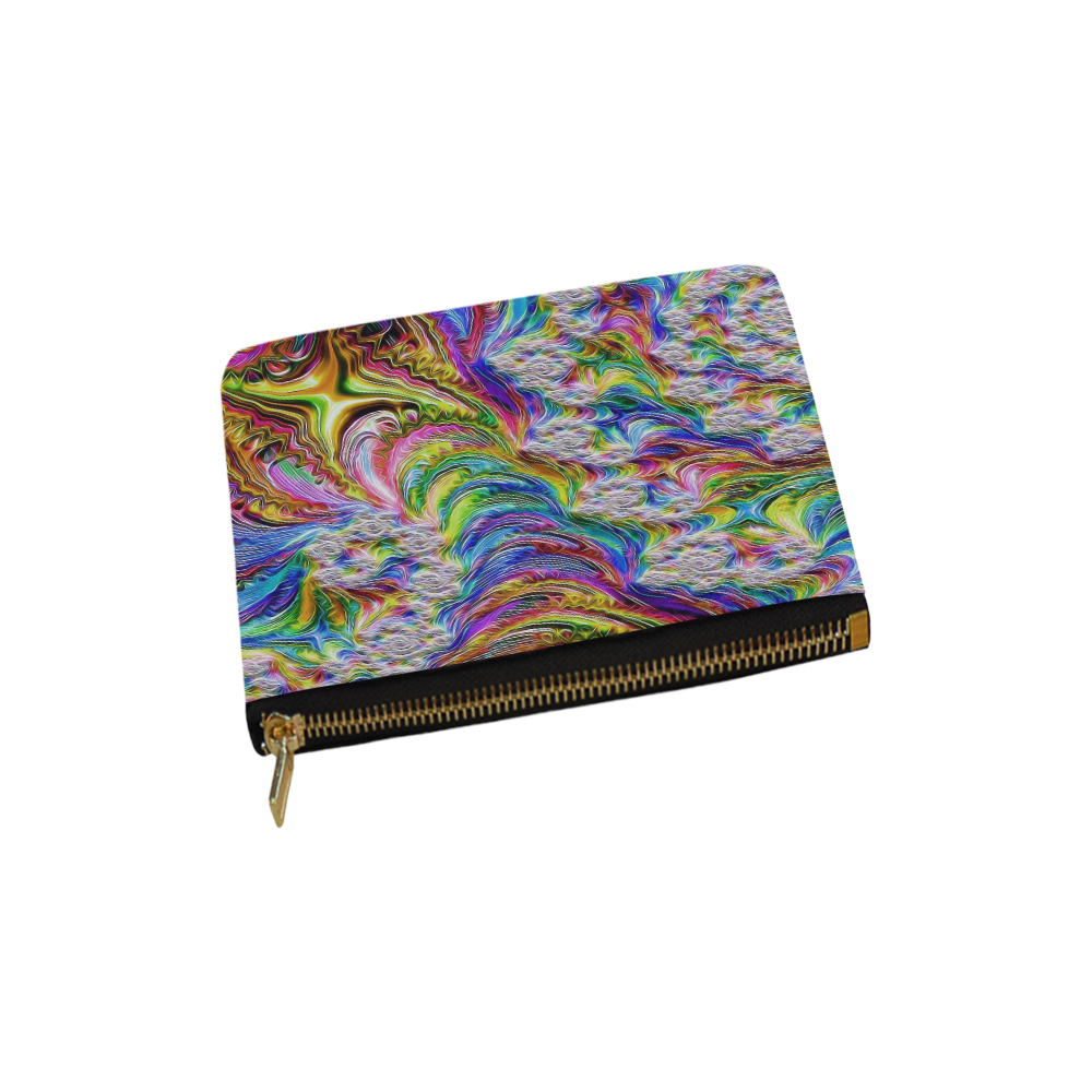 gorgeous Fractal 175 B by JamColors Carry-All Pouch 6''x5''