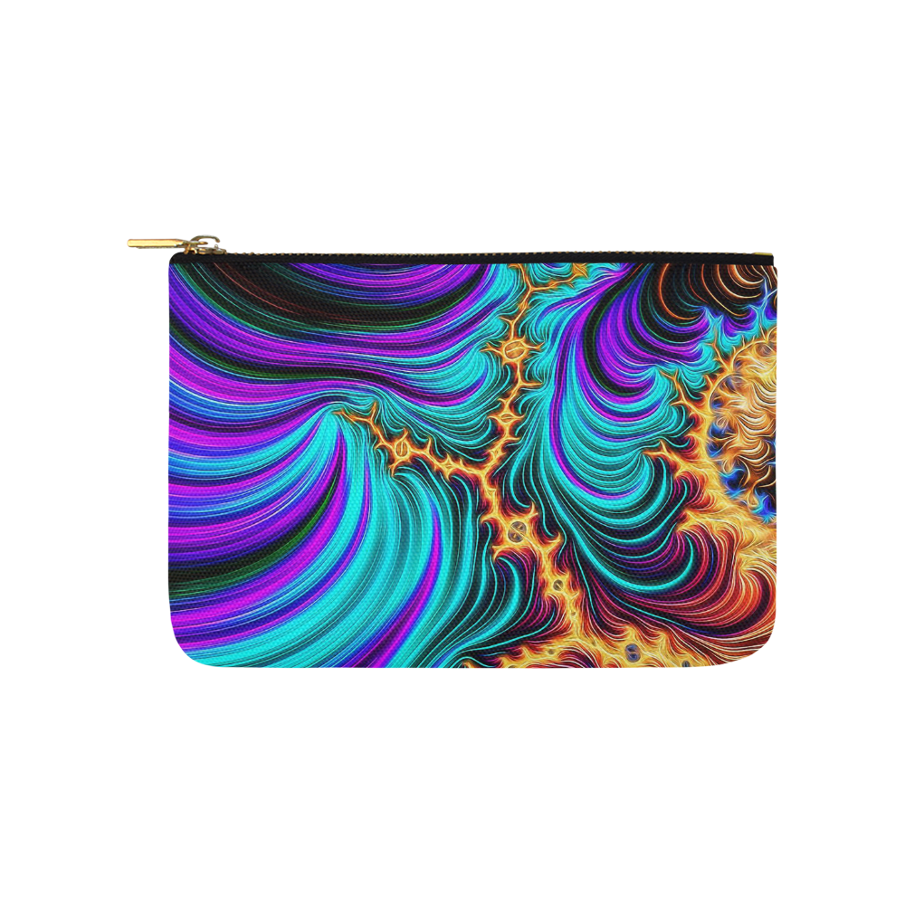 gorgeous Fractal 176 A by JamColors Carry-All Pouch 9.5''x6''