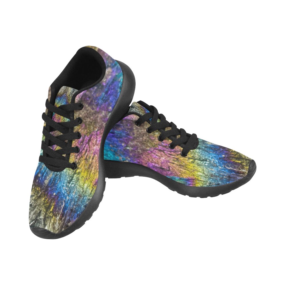 Colorful stone texture Men’s Running Shoes (Model 020)