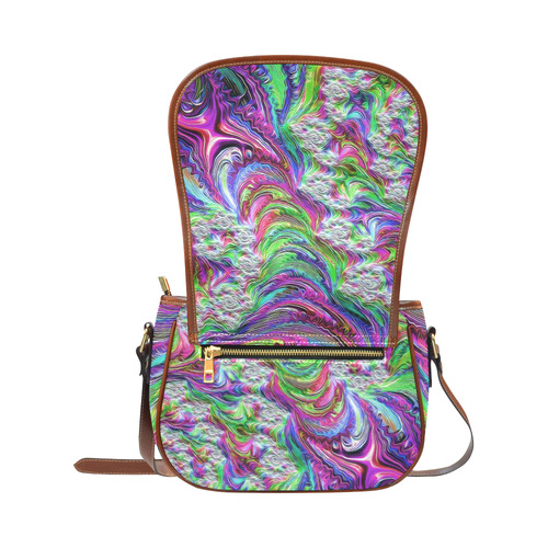 gorgeous Fractal 175 A by JamColors Saddle Bag/Small (Model 1649) Full Customization