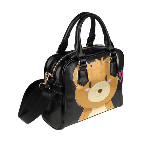 Love My Mama Bear Shoulder Handbag (Model 1634)