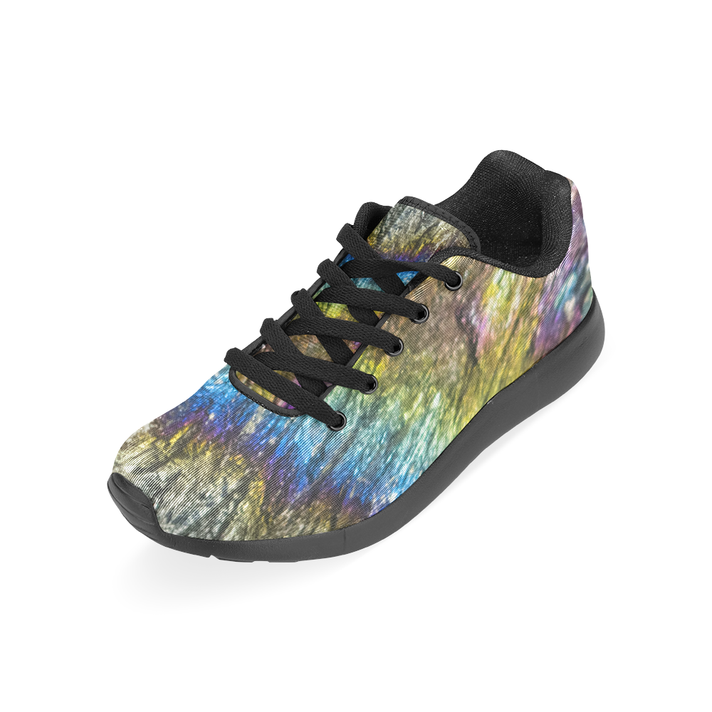 Colorful stone texture Men’s Running Shoes (Model 020)
