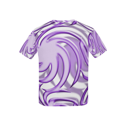 3-D Lilac Ball Kids' All Over Print T-shirt (USA Size) (Model T40)