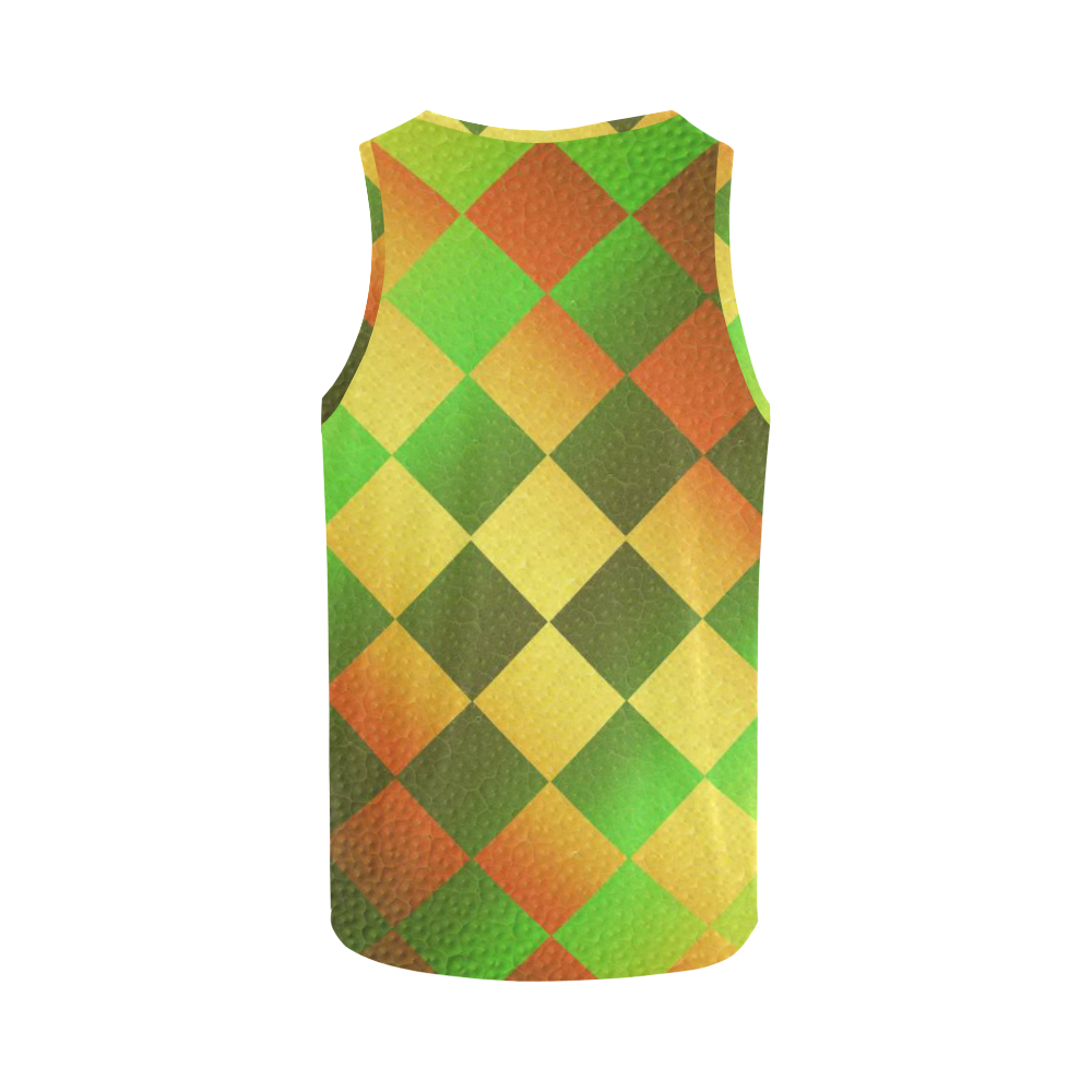 Easter Square All Over Print Tank Top for Men (Model T43)