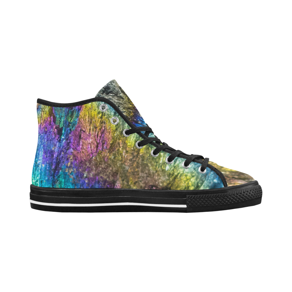 Colorful stone texture Vancouver H Men's Canvas Shoes (1013-1)