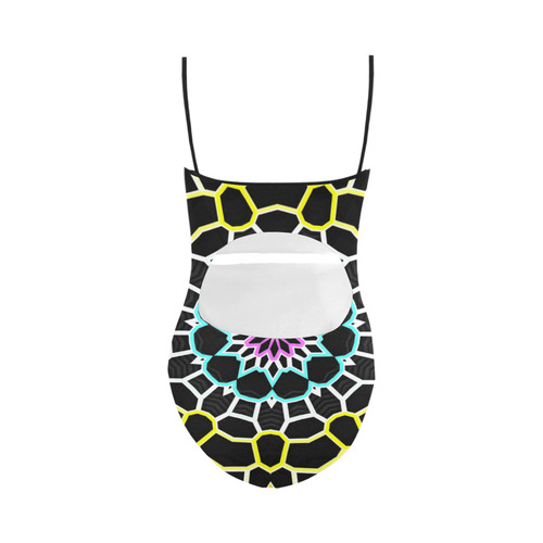 Live Line Mandala Strap Swimsuit ( Model S05)