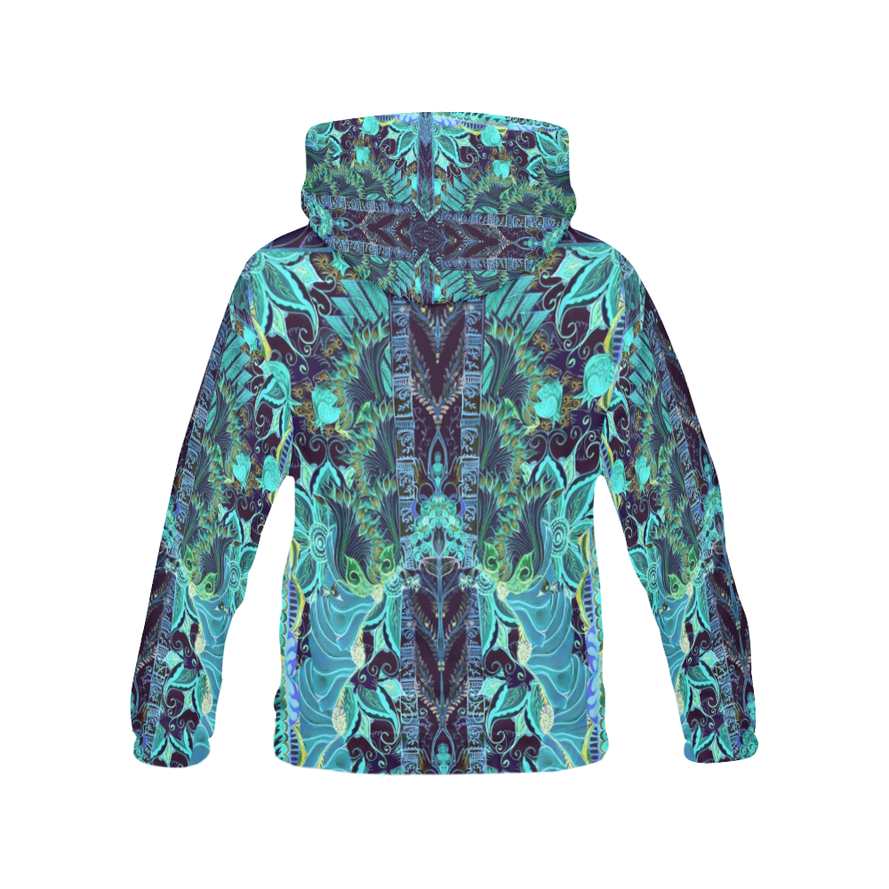 love and prosperity -17 v All Over Print Hoodie for Women (USA Size) (Model H13)