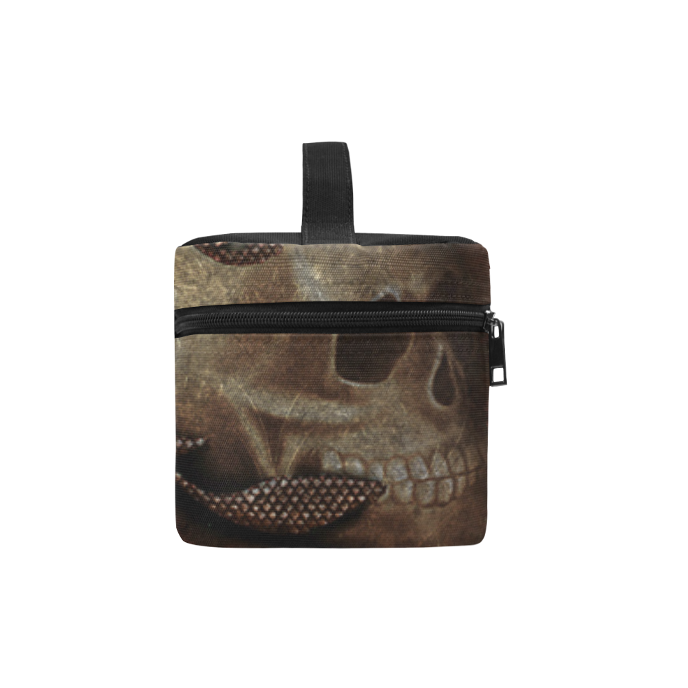 The crow with skulls Cosmetic Bag/Large (Model 1658)