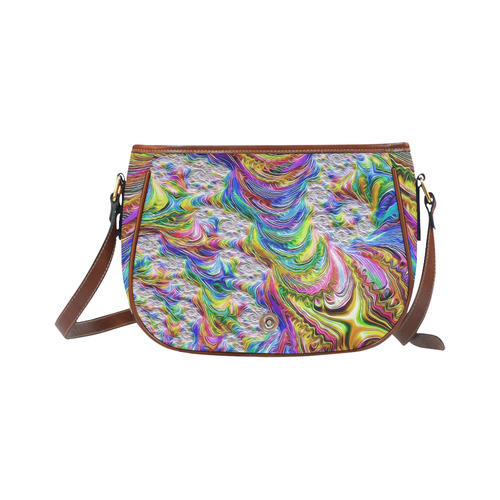 gorgeous Fractal 175 B by JamColors Saddle Bag/Small (Model 1649) Full Customization