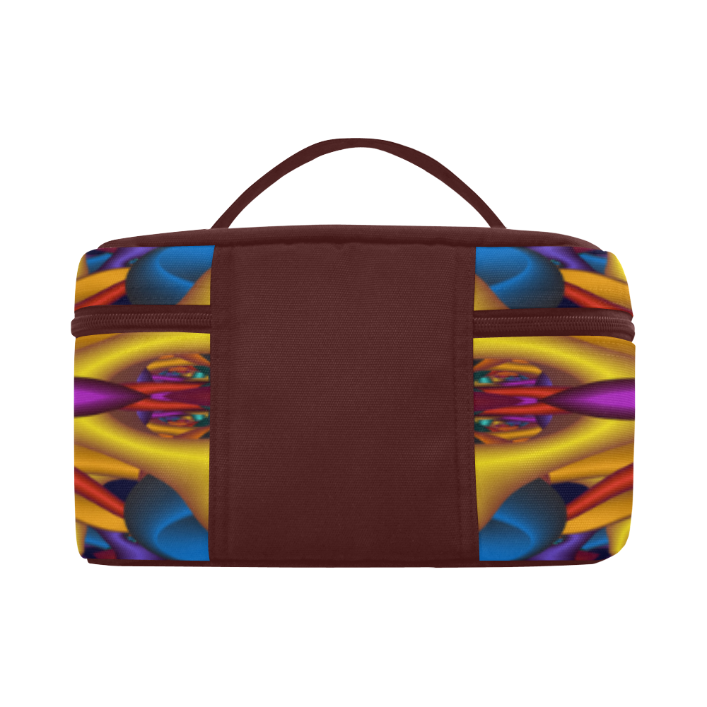 Amazing colors fractal mandala Lunch Bag/Large (Model 1658)