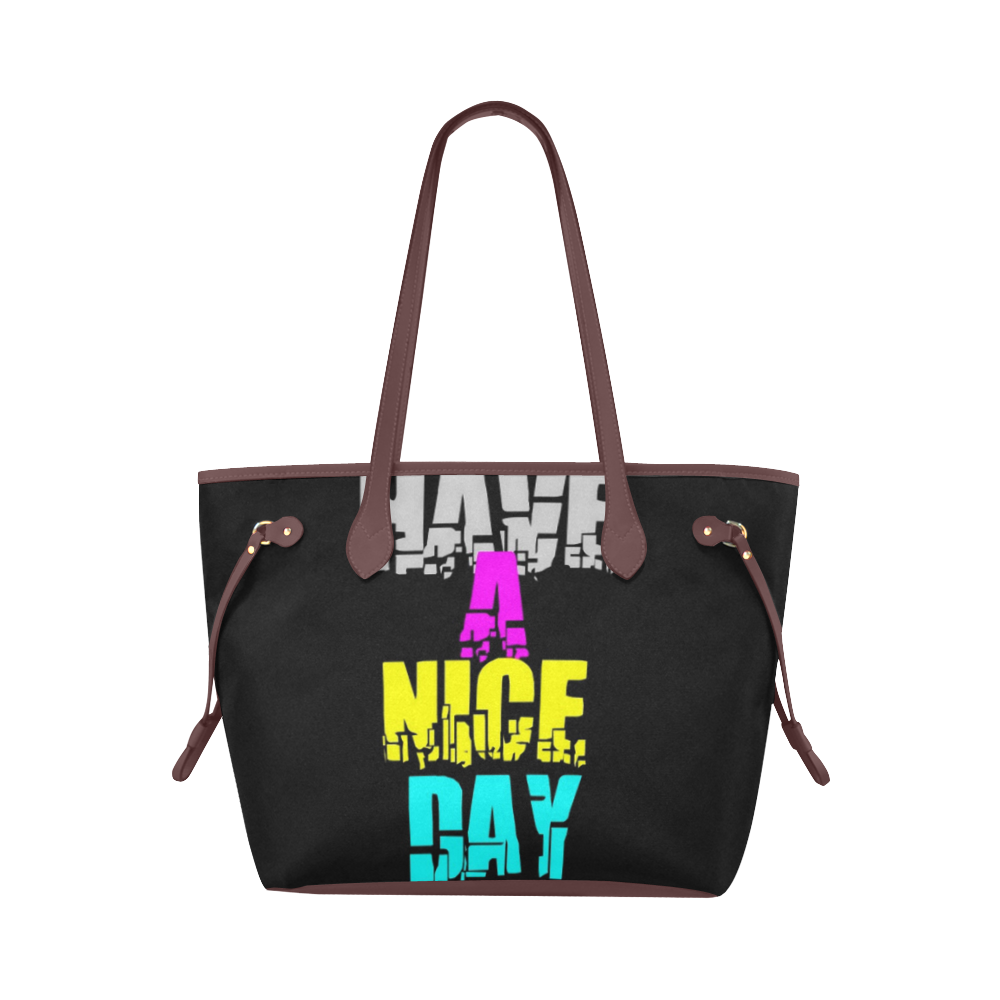 Nice Day by Artdream Clover Canvas Tote Bag (Model 1661)