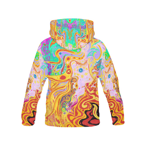 Hair of the Divine Universe Hoodie All Over Print Hoodie for Women (USA Size) (Model H13)