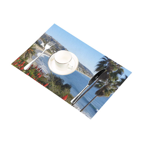 Travel-Laguna Beach Placemat 12’’ x 18’’ (Set of 6)