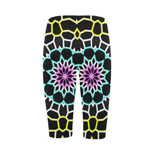 Live Line Mandala Hestia Cropped Leggings (Model L03)