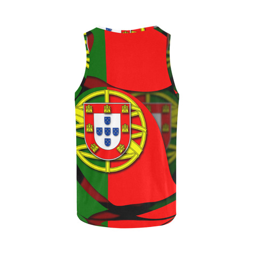 The Flag of Portugal All Over Print Tank Top for Men (Model T43)