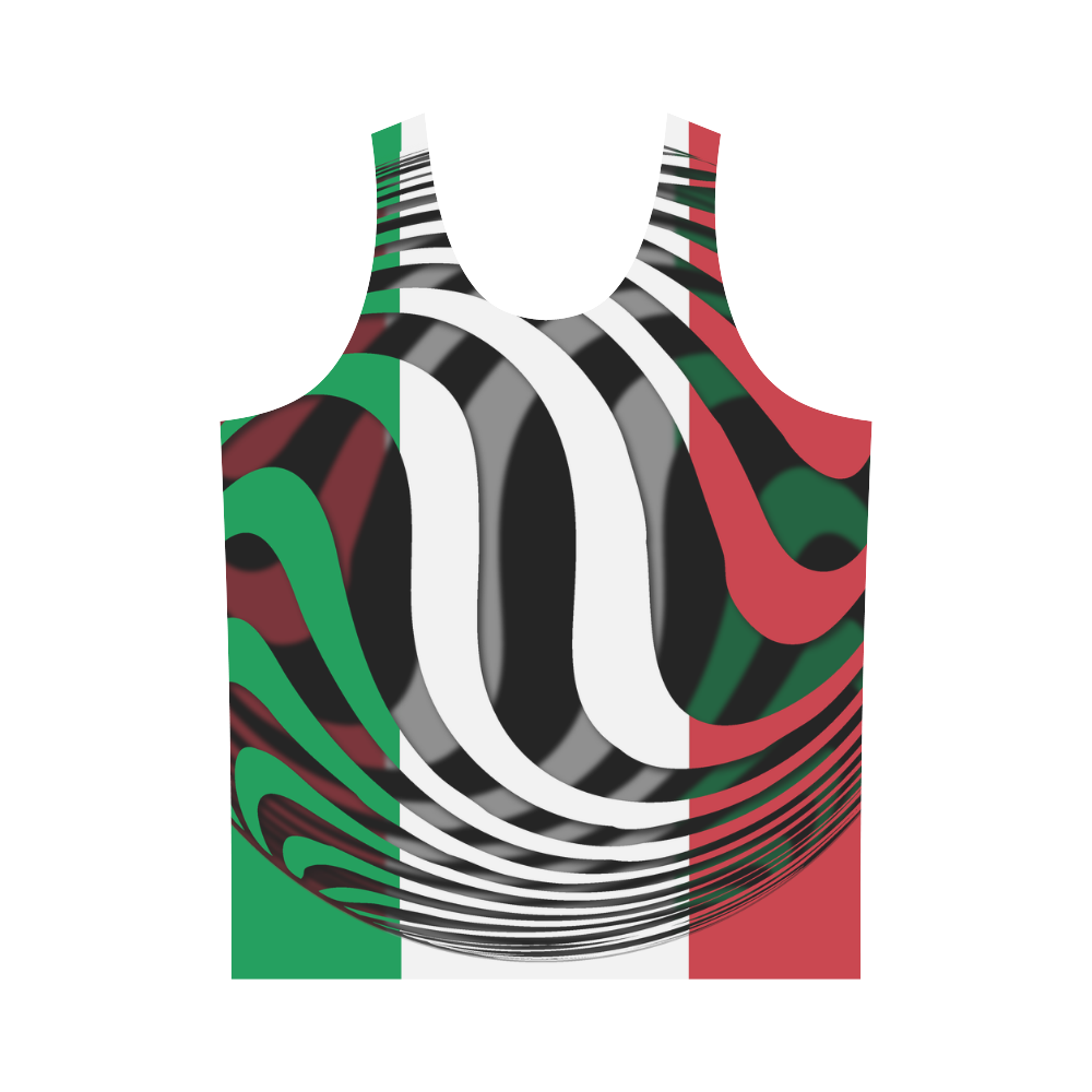 The Flag of Italy All Over Print Tank Top for Men (Model T43)