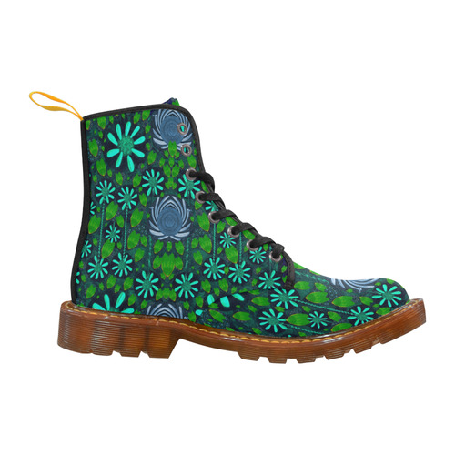 Strawberry fantasy flowers in a fantasy landscape Martin Boots For Women Model 1203H