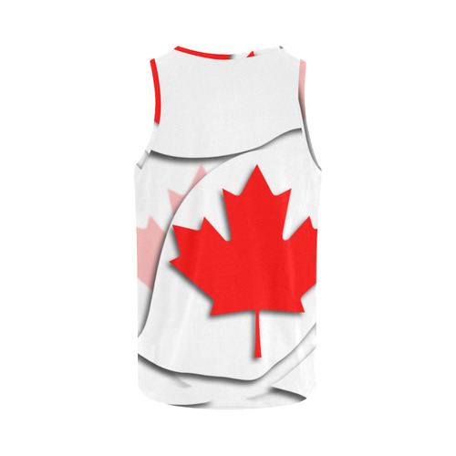 Flag of Canada All Over Print Tank Top for Men (Model T43)