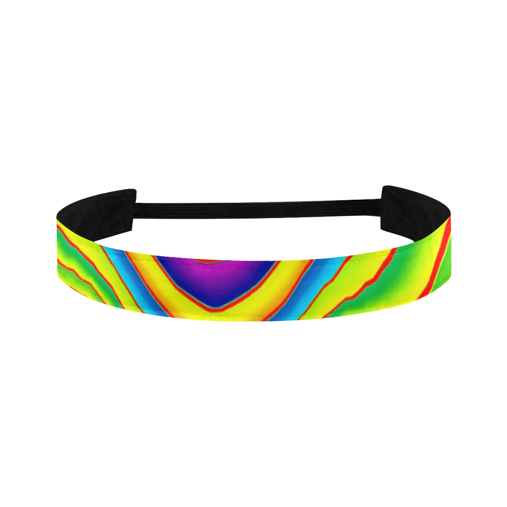 Summer Wave Colors Sports Headband