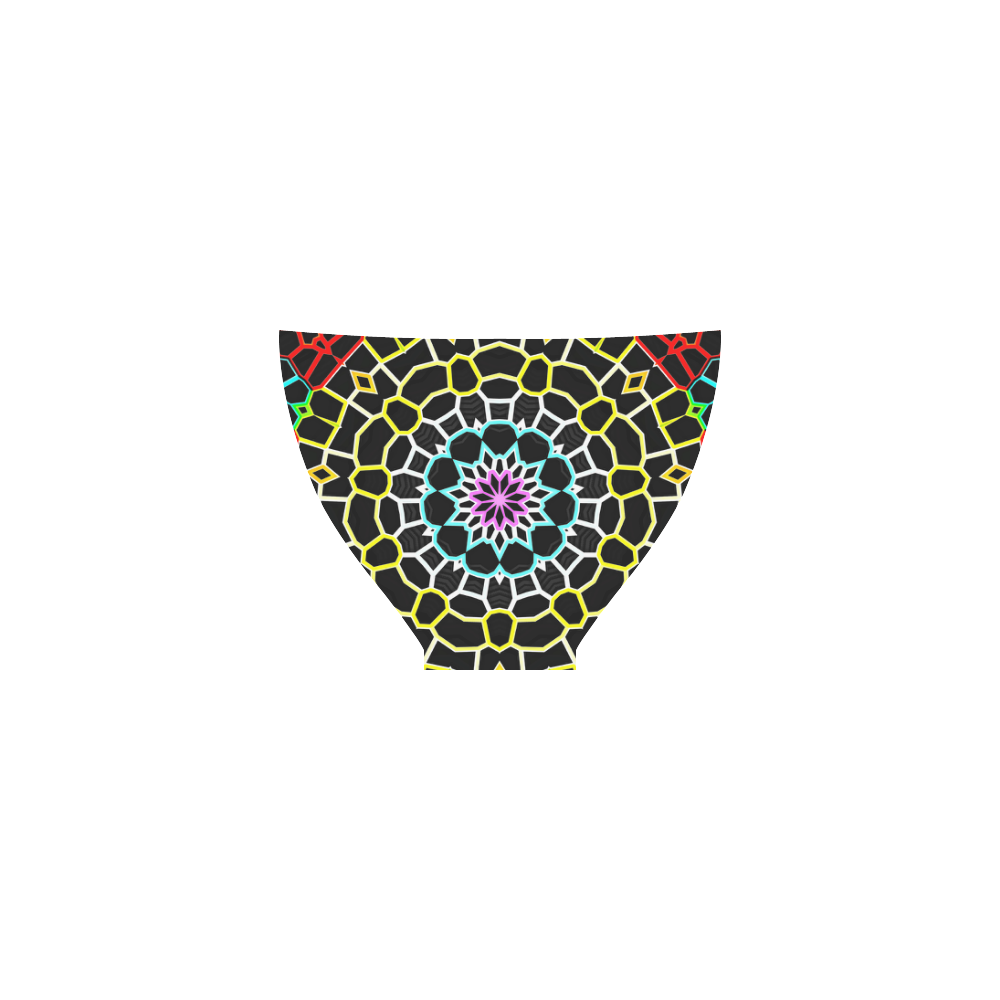 Live Line Mandala Custom Bikini Swimsuit