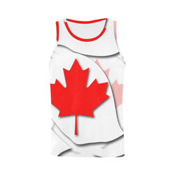 Flag of Canada All Over Print Tank Top for Men (Model T43)