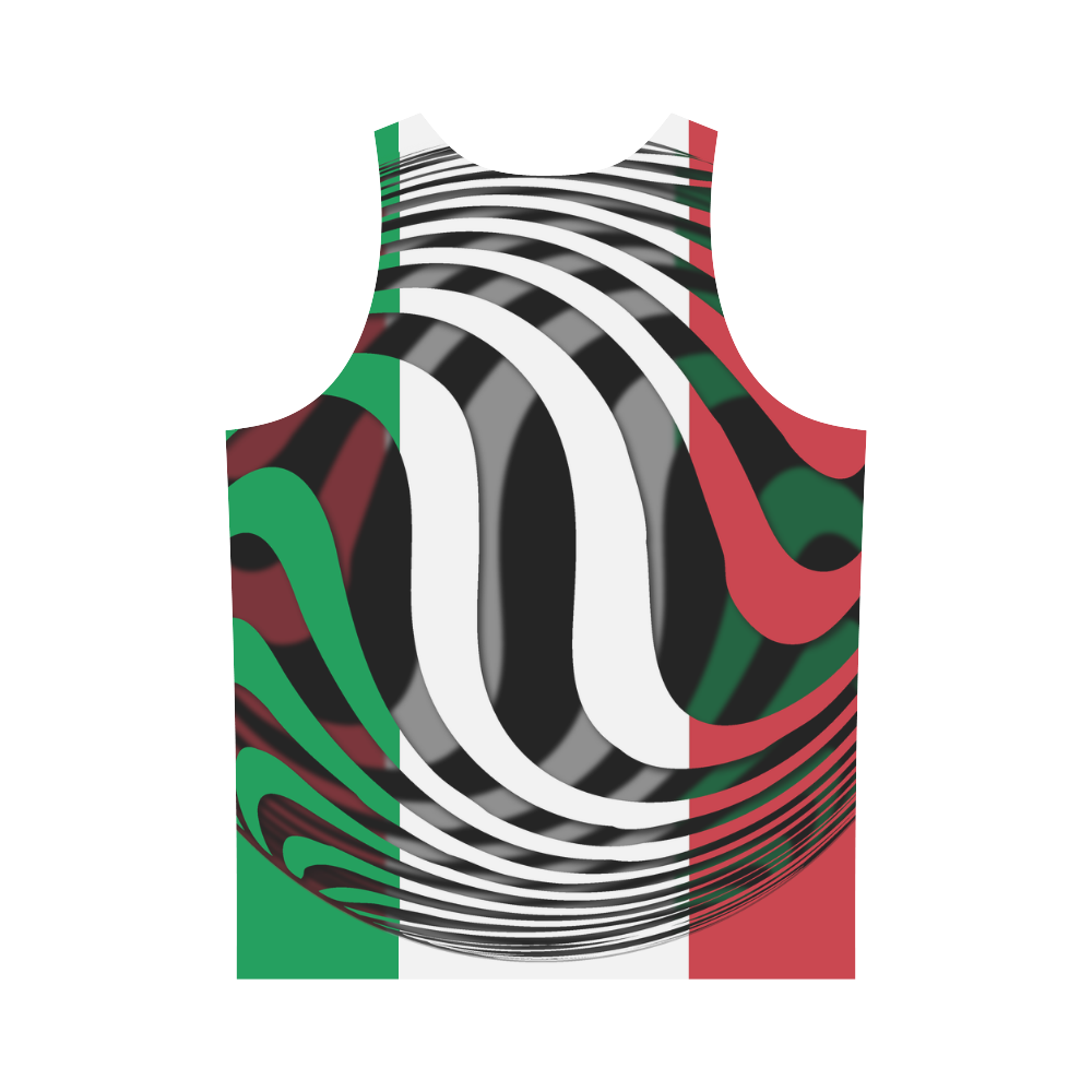 The Flag of Italy All Over Print Tank Top for Men (Model T43)