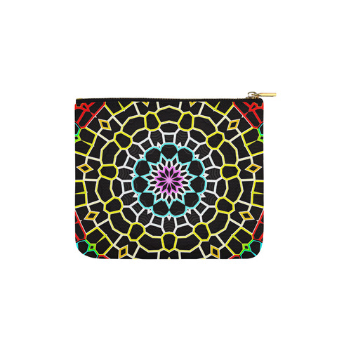 Live Line Mandala Carry-All Pouch 6''x5''