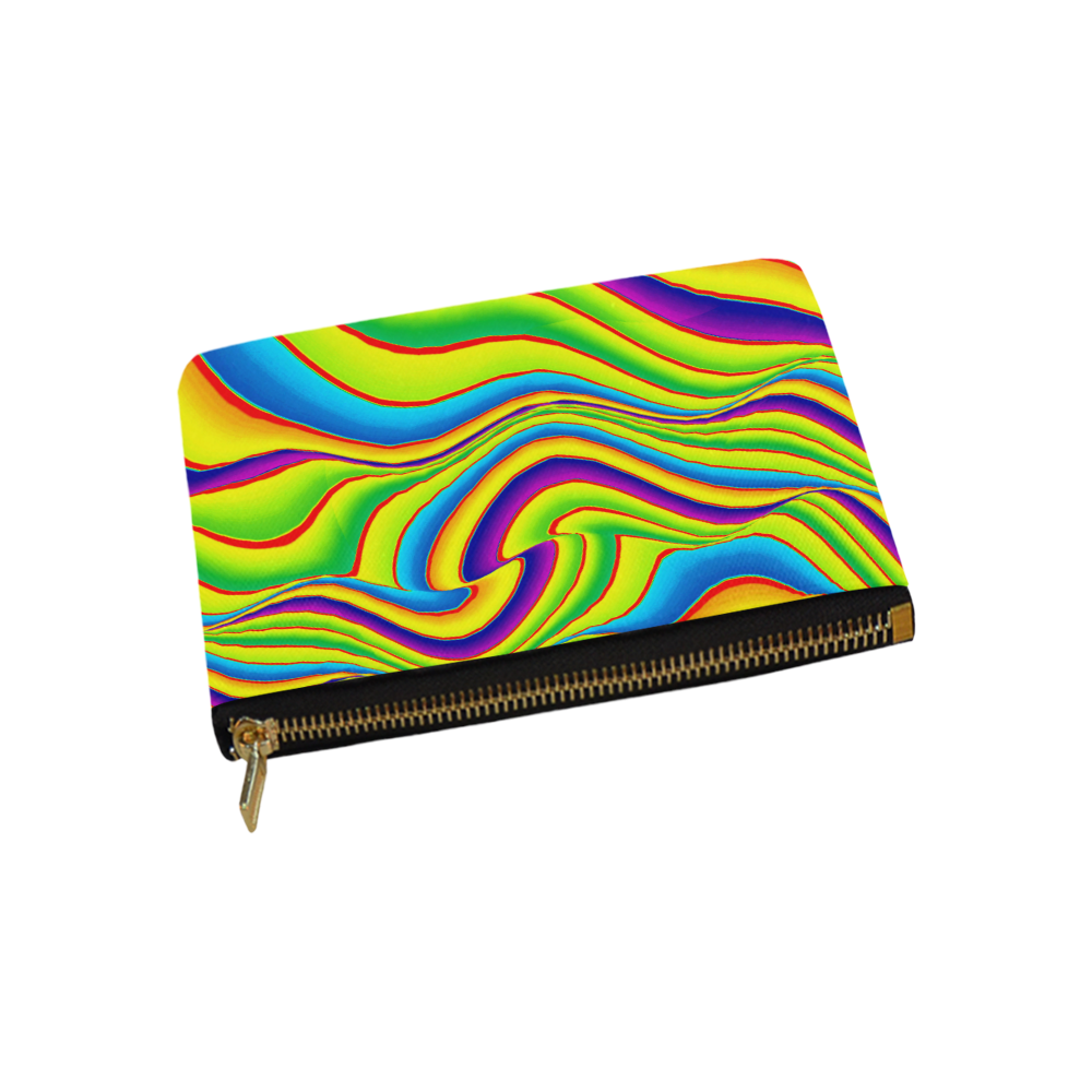Summer Wave Colors Carry-All Pouch 9.5''x6''