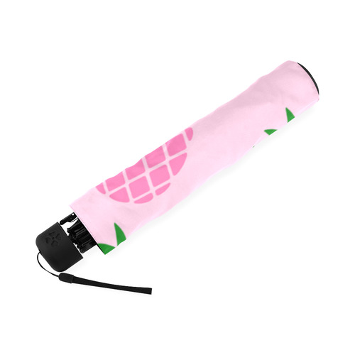 Pink Pineapple Foldable Umbrella (Model U01)