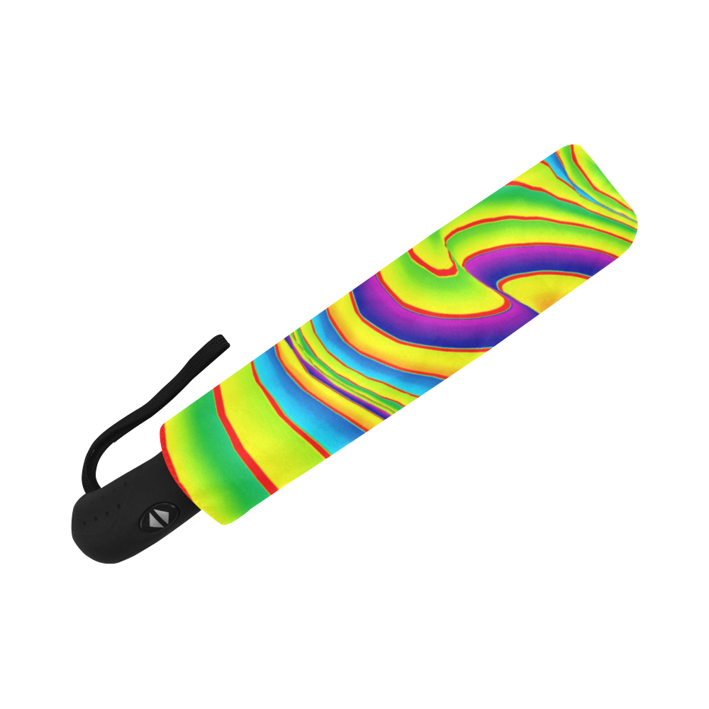 Summer Wave Colors Auto-Foldable Umbrella (Model U04)