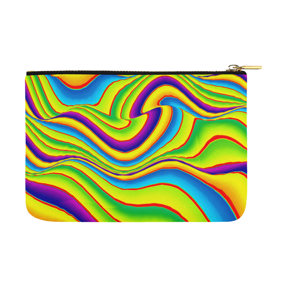 Summer Wave Colors Carry-All Pouch 12.5''x8.5''