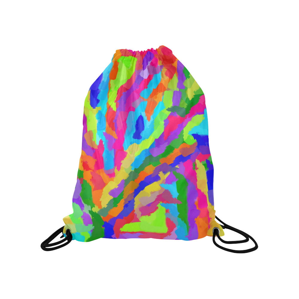 Neon Magic Marker Art Medium Drawstring Bag Model 1604 (Twin Sides) 13.8"(W) * 18.1"(H)