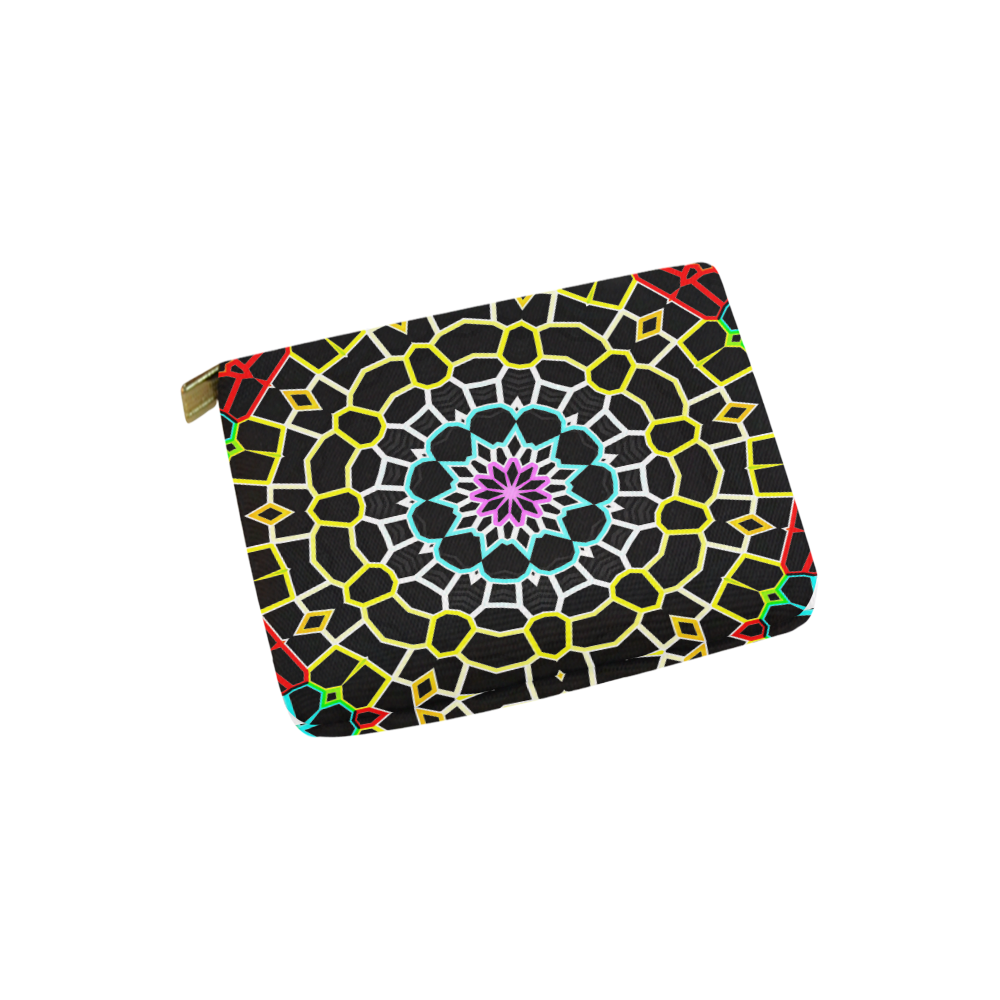 Live Line Mandala Carry-All Pouch 6''x5''